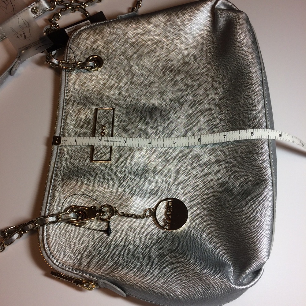 DKNY Silver Handbag - Picture 3 of 4